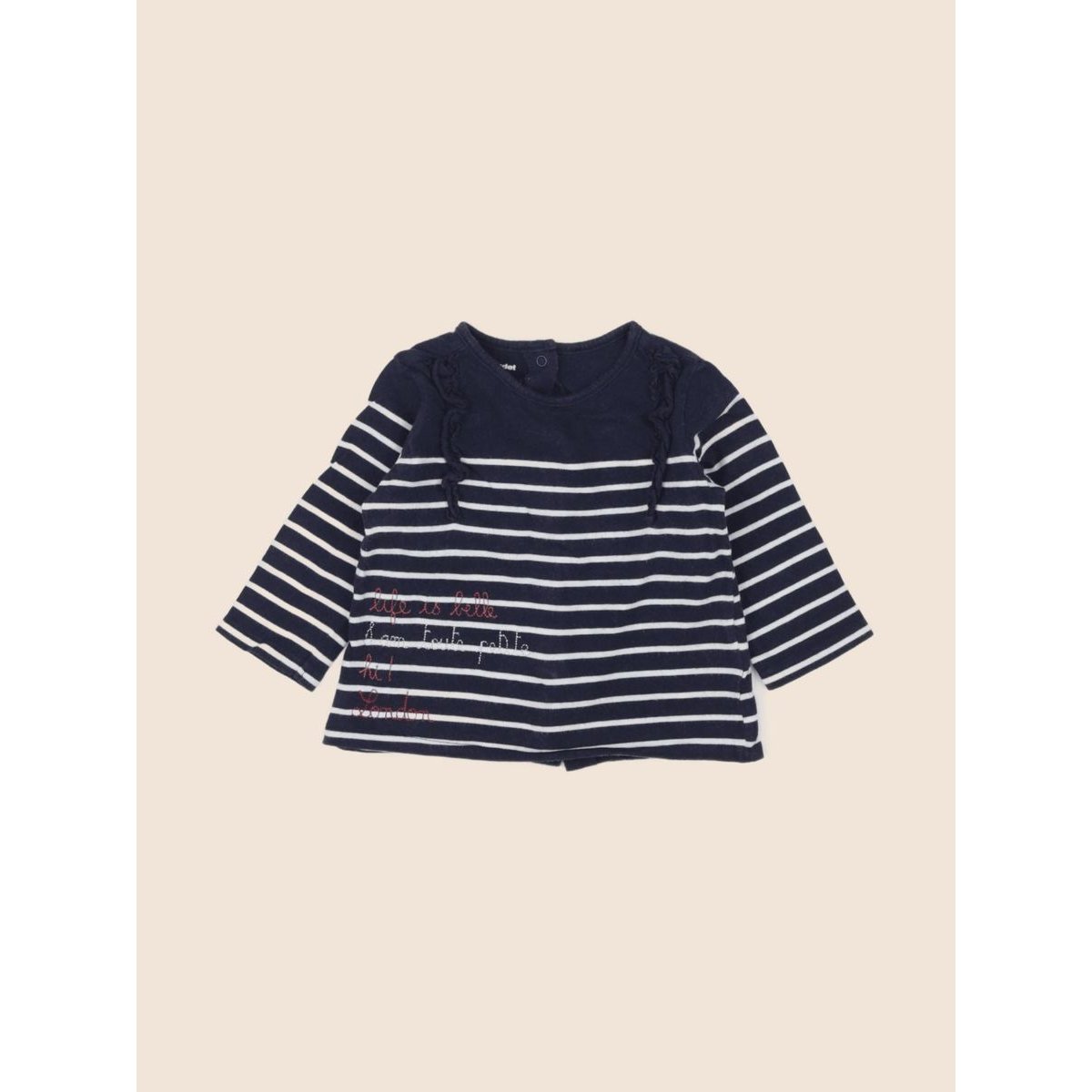 Tee-shirt - Très bon état bleu, VERTBAUDET