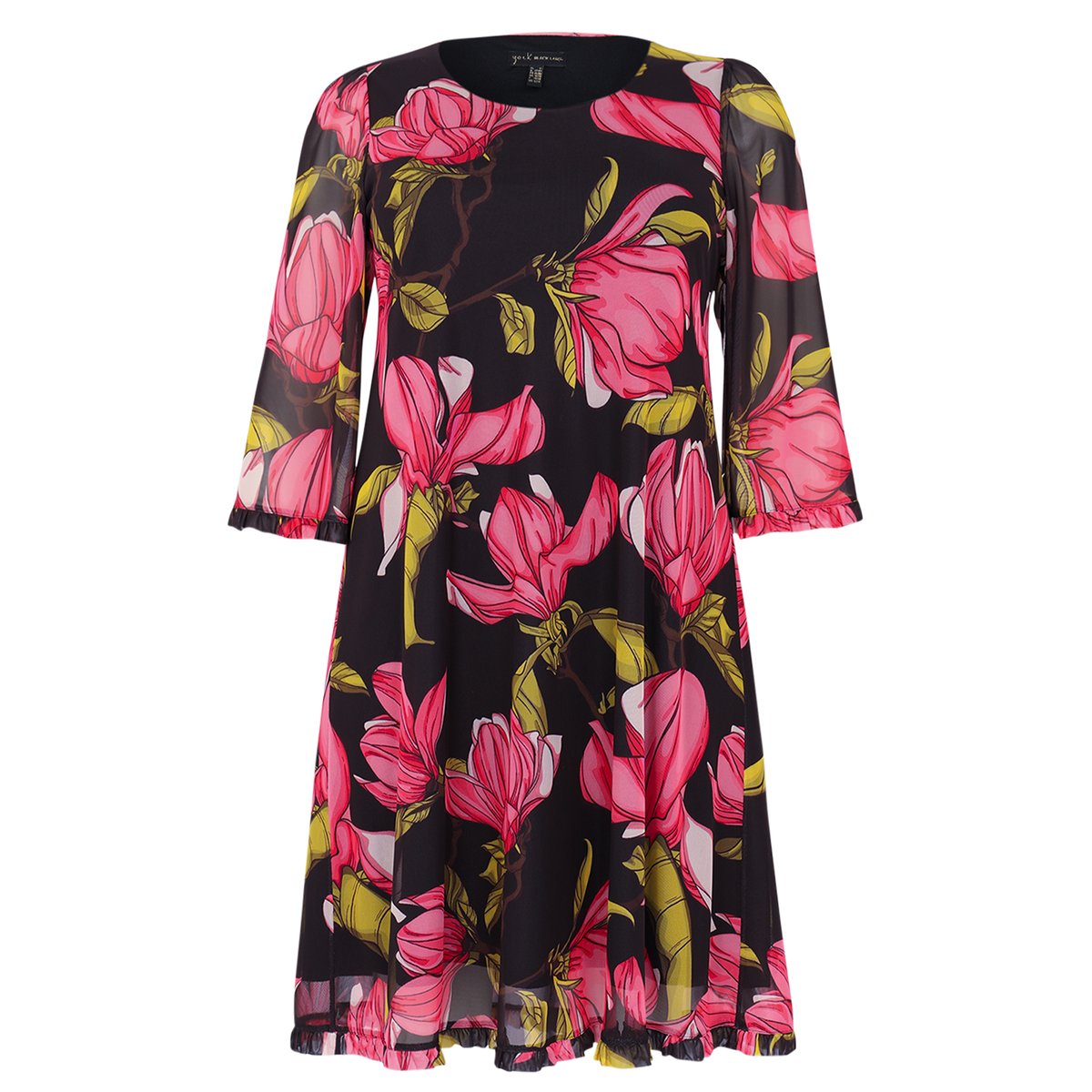 Robe imprimé floral rose, YOEK