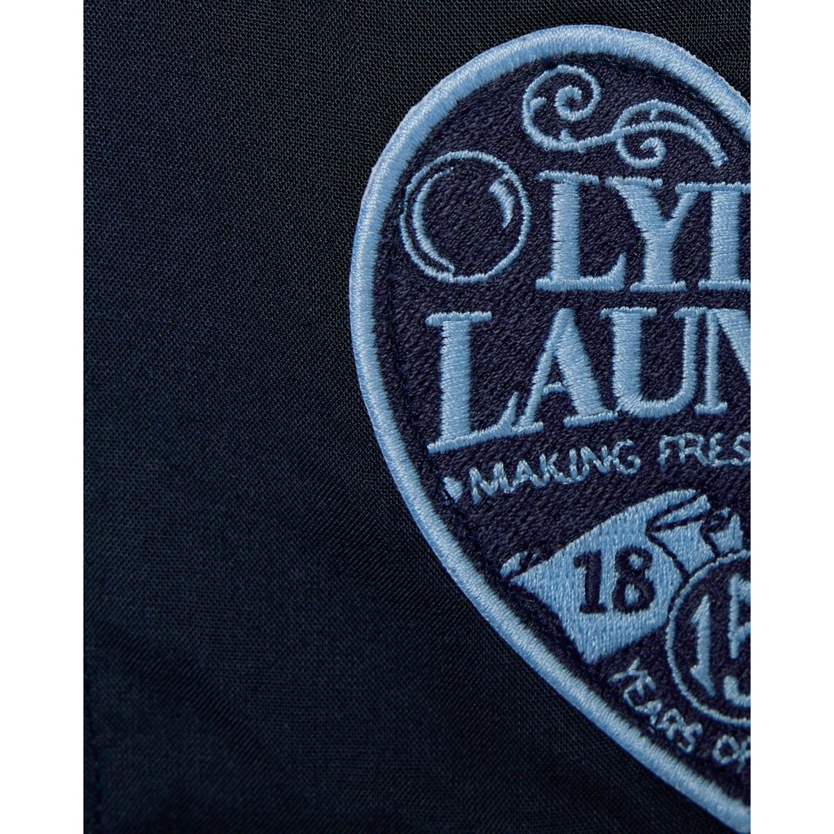 chemise à manches courtes avec logo bleu foncé marine/ craie bleu, LYLE & SCOTT