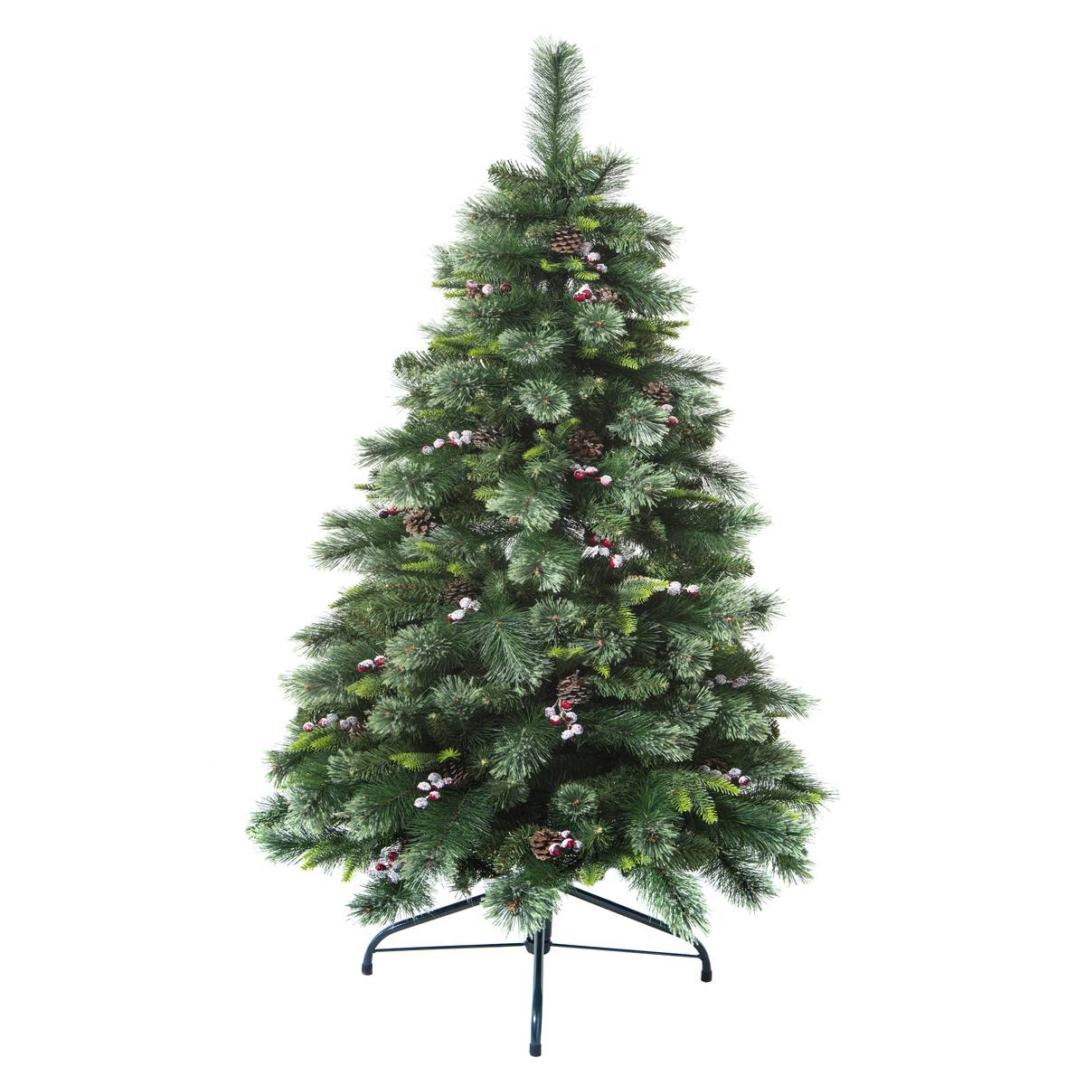 Sapin de Noël artificiel H150 cm WYOMING vert, FEERIC LIGHTS & CHRISTMAS