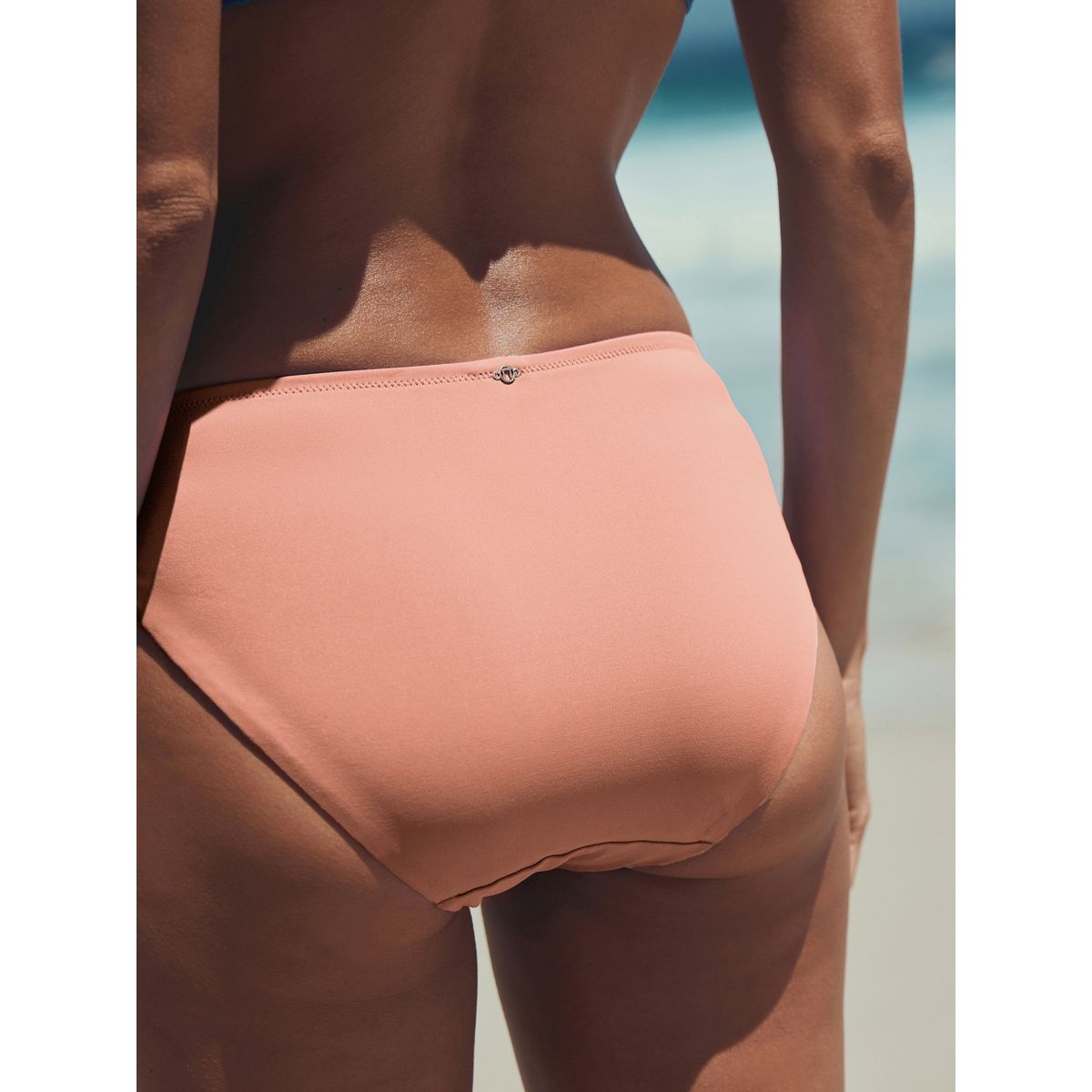 Bas de bikini échancré rose corail, NEXT