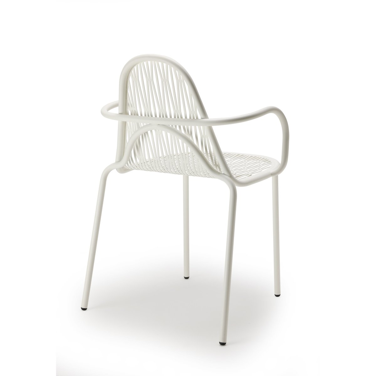 Chaise de jardin empilable en métal (lot de 2), MALVASIA blanc, SCAB DESIGN