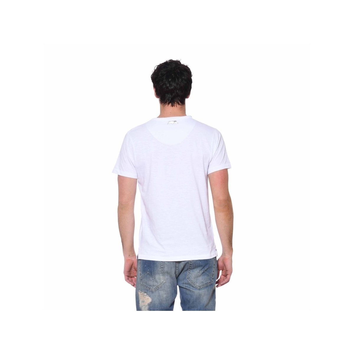 Tee Shirt en coton Ron blanc/rouge, VON DUTCH