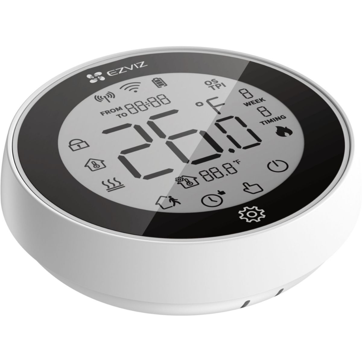 Thermostat connecté T56 thermostat intelligent couleur unique, EZVIZ