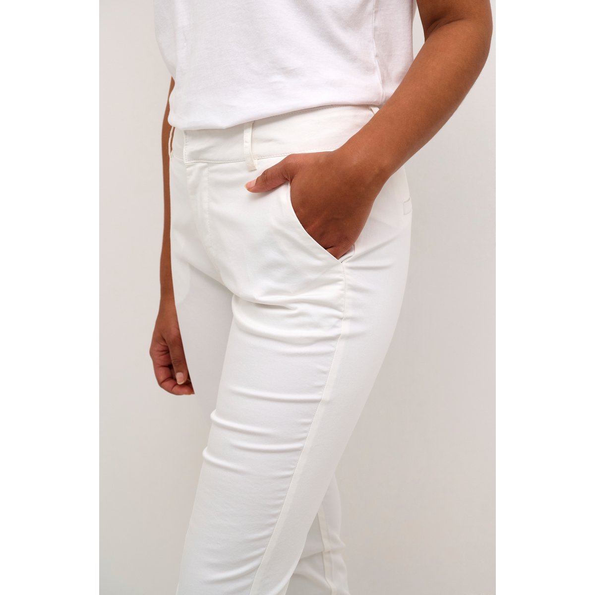 Pantalon de costume blanc, KAFFE