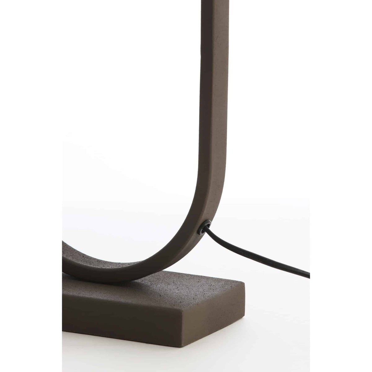Base De La Lampe Métal JAMIRI marron, LIGHT & LIVING