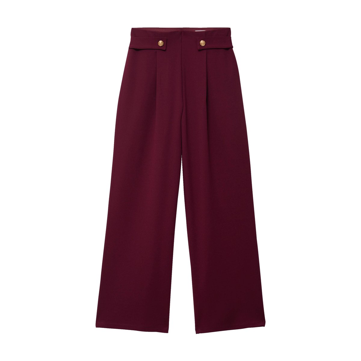 Pantalon bootcut taille standard bordeaux, CACHE CACHE