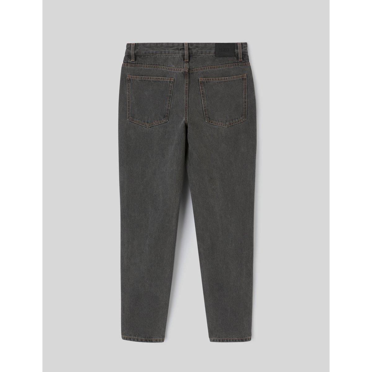 Jean relaxed black used gris foncé, BZB