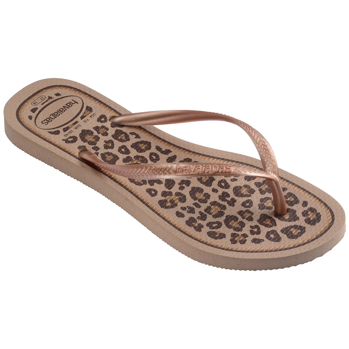Infradito HAV SLIM ANIMALS leopardata, HAVAIANAS