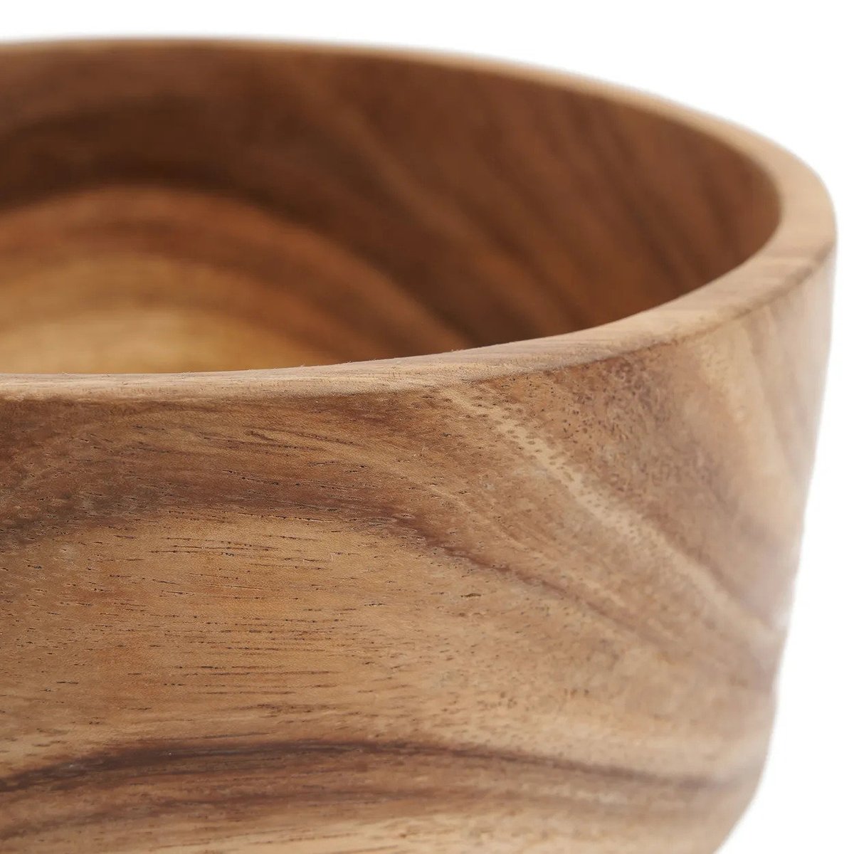 Saladier en bois de suar SUAR beige, BAZAR BIZAR
