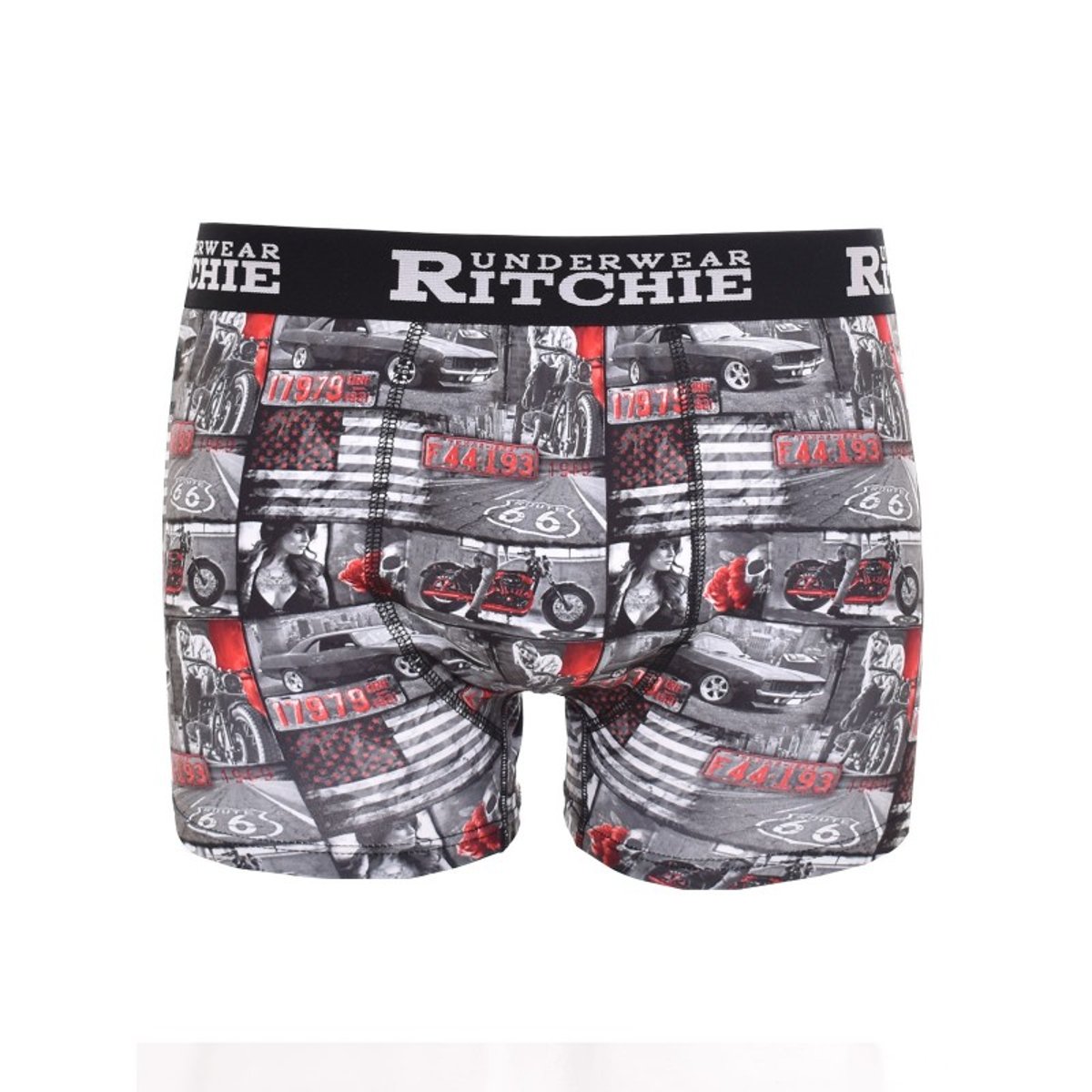 Boxer Motifs Ryane rouge, RITCHIE