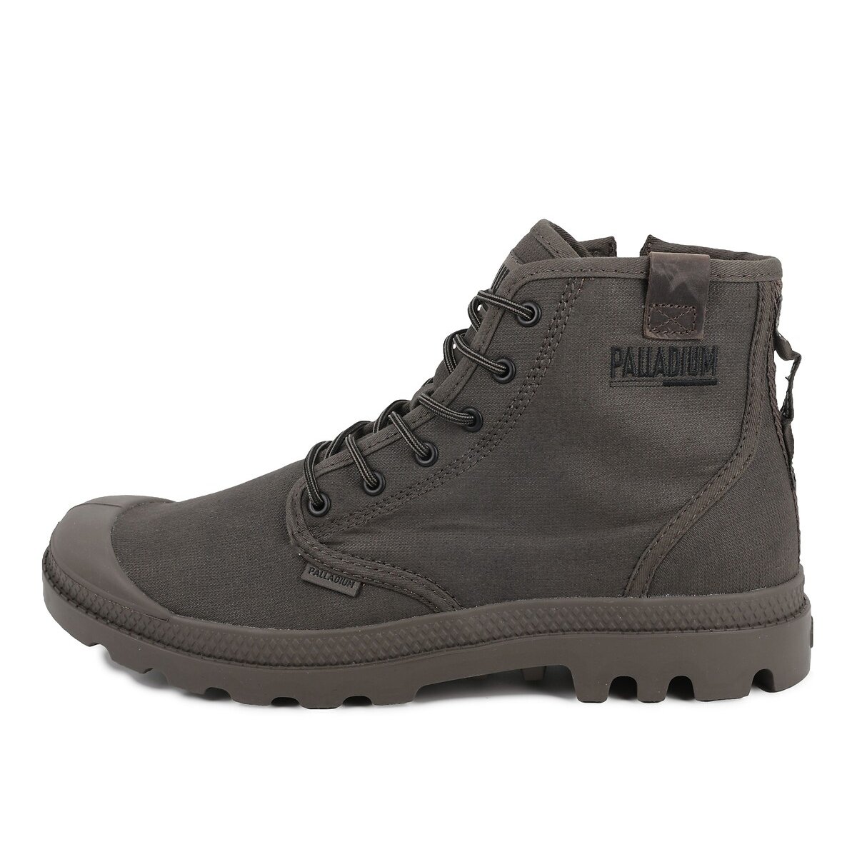 Baskets montantes Pampa Pine Wax marron foncé, PALLADIUM