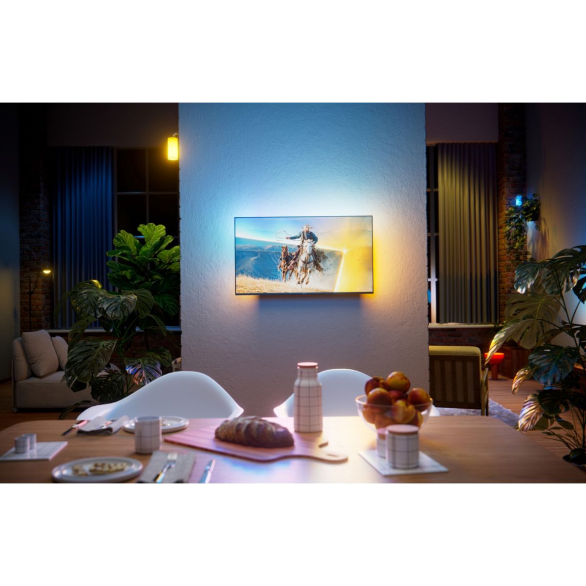 TV LED 40PQS6901 (2026) 40" (101 cm) Full HD - Ambilight, Smart TV noir, PHILIPS