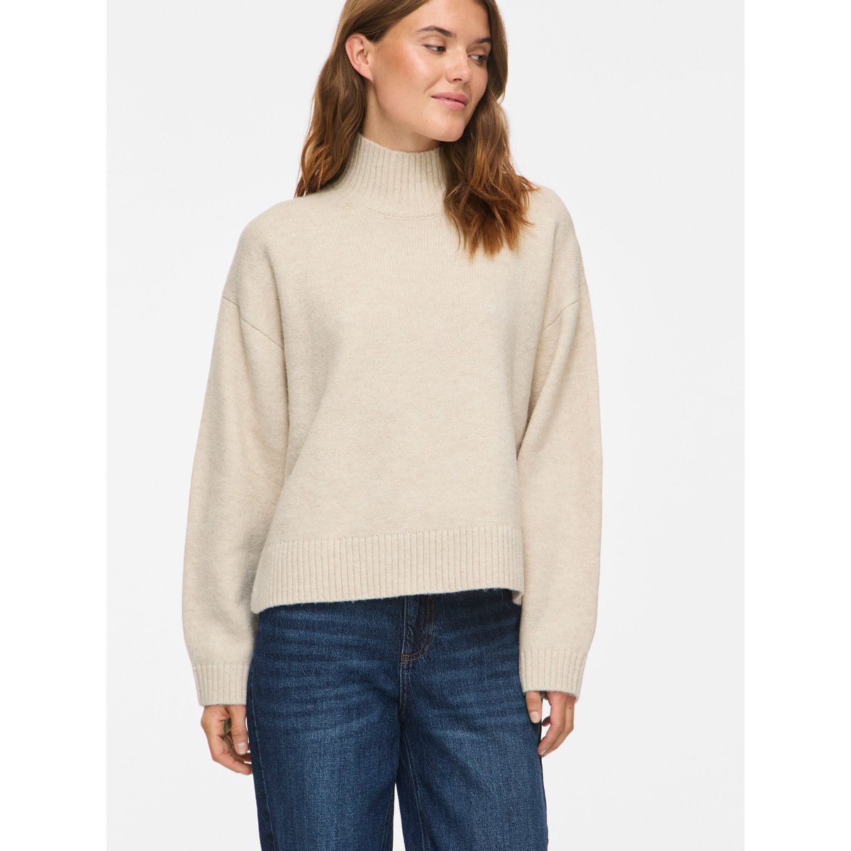 Pull En Maille gris - birch1, VILA