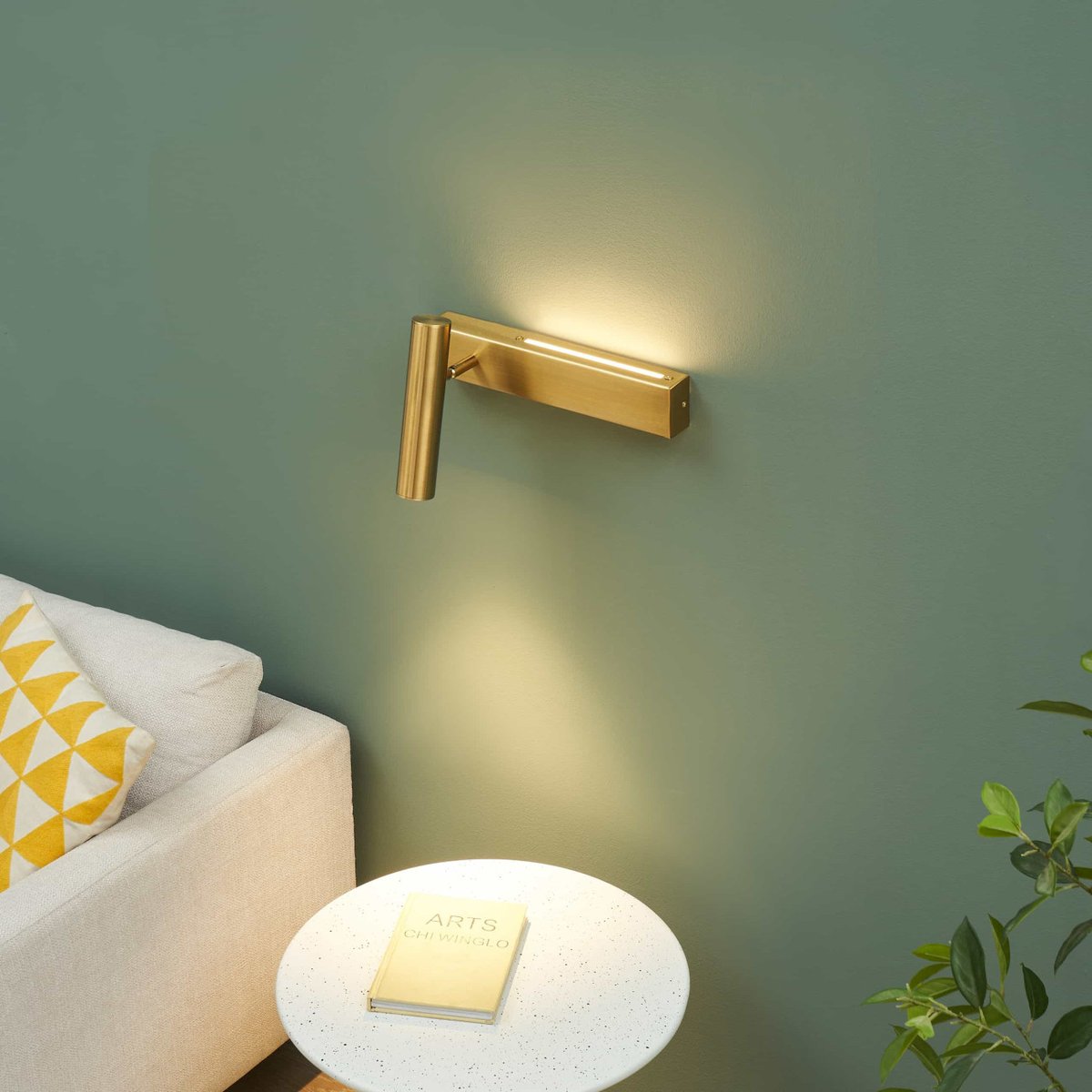 Pack 2 appliques murales design - LODVI laiton, KOSILUM