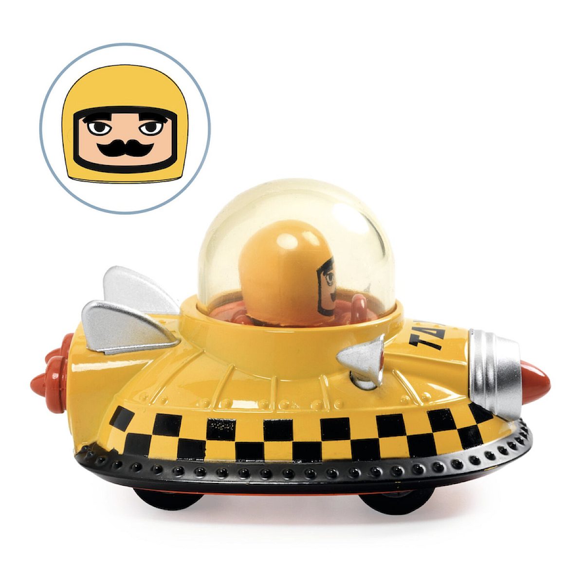 Space Taxi Crazy Motors - couleur unique, DJECO