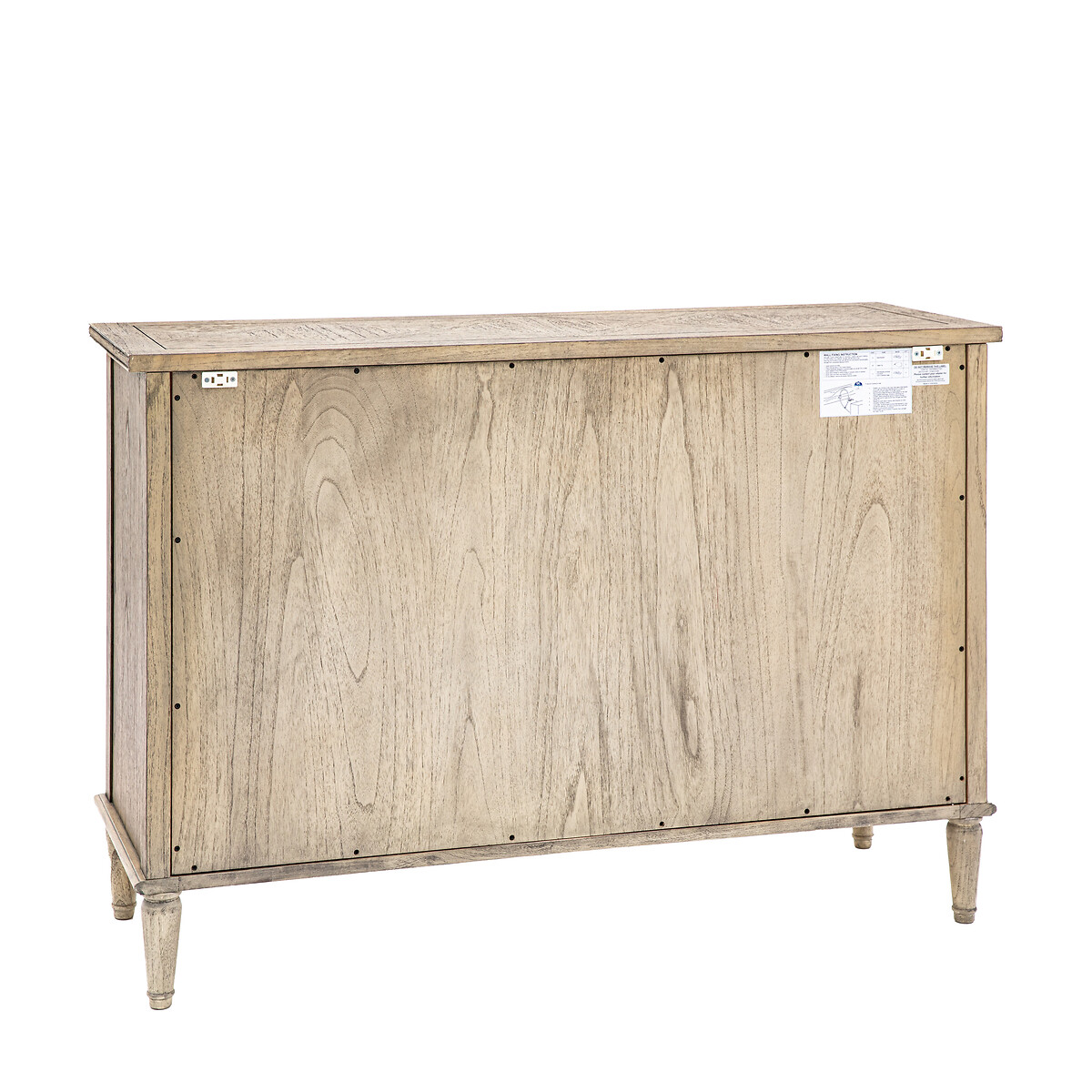 Nashik Ash Wood Parquet 7 Drawer Chest natural, ÉDITÉ