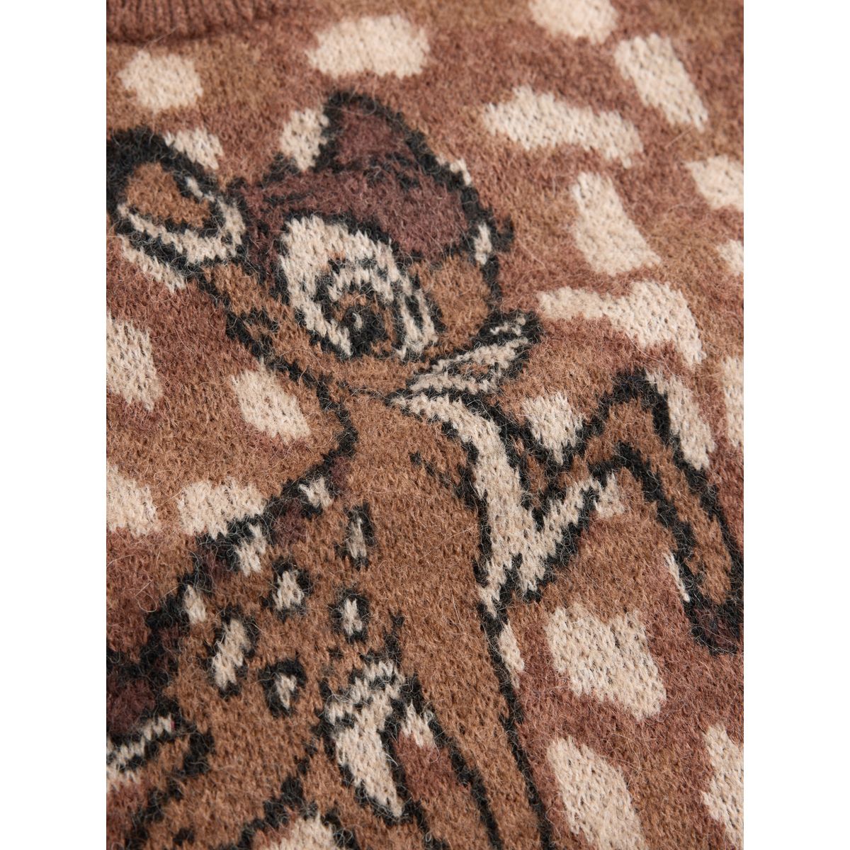 Pull ras du cou en maille à manches longues licence disney pour bambi, NEXT