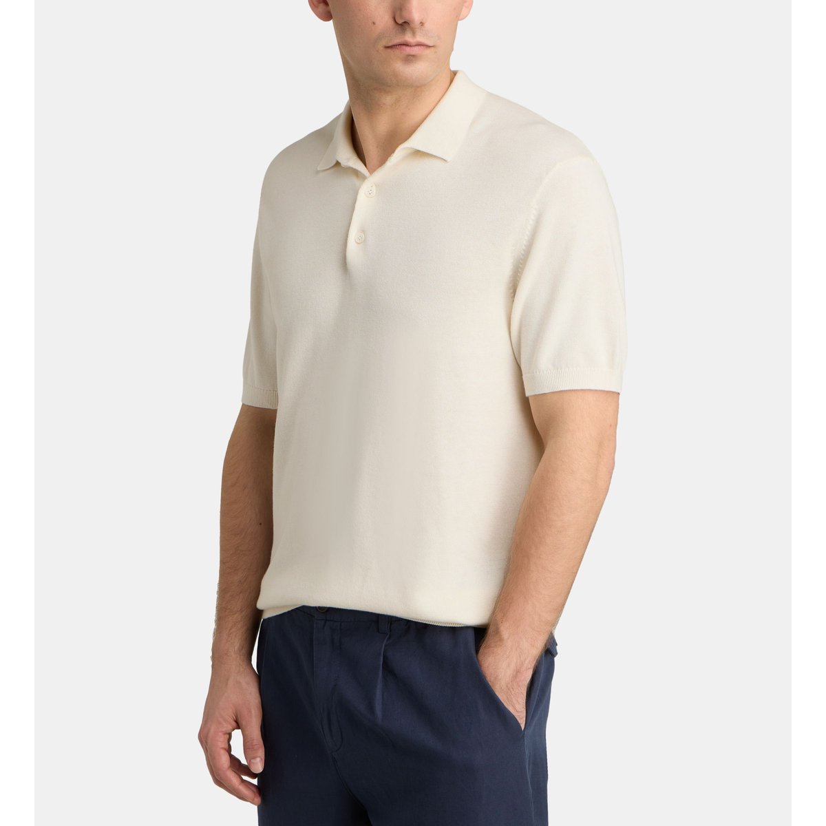 Polo polonit maille écru, GALERIES LAFAYETTE