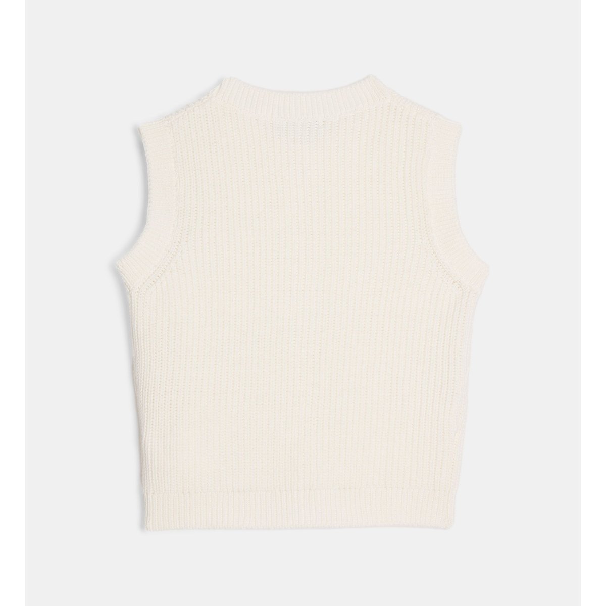 Gilet sans manches lamrousse coton écru, CADET ROUSSELLE