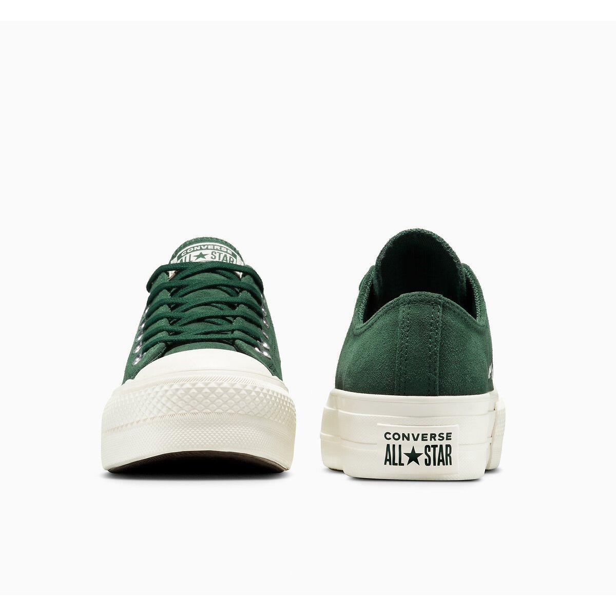Sapatilhas All Star Lift Crafted Color Suede verde escuro, CONVERSE