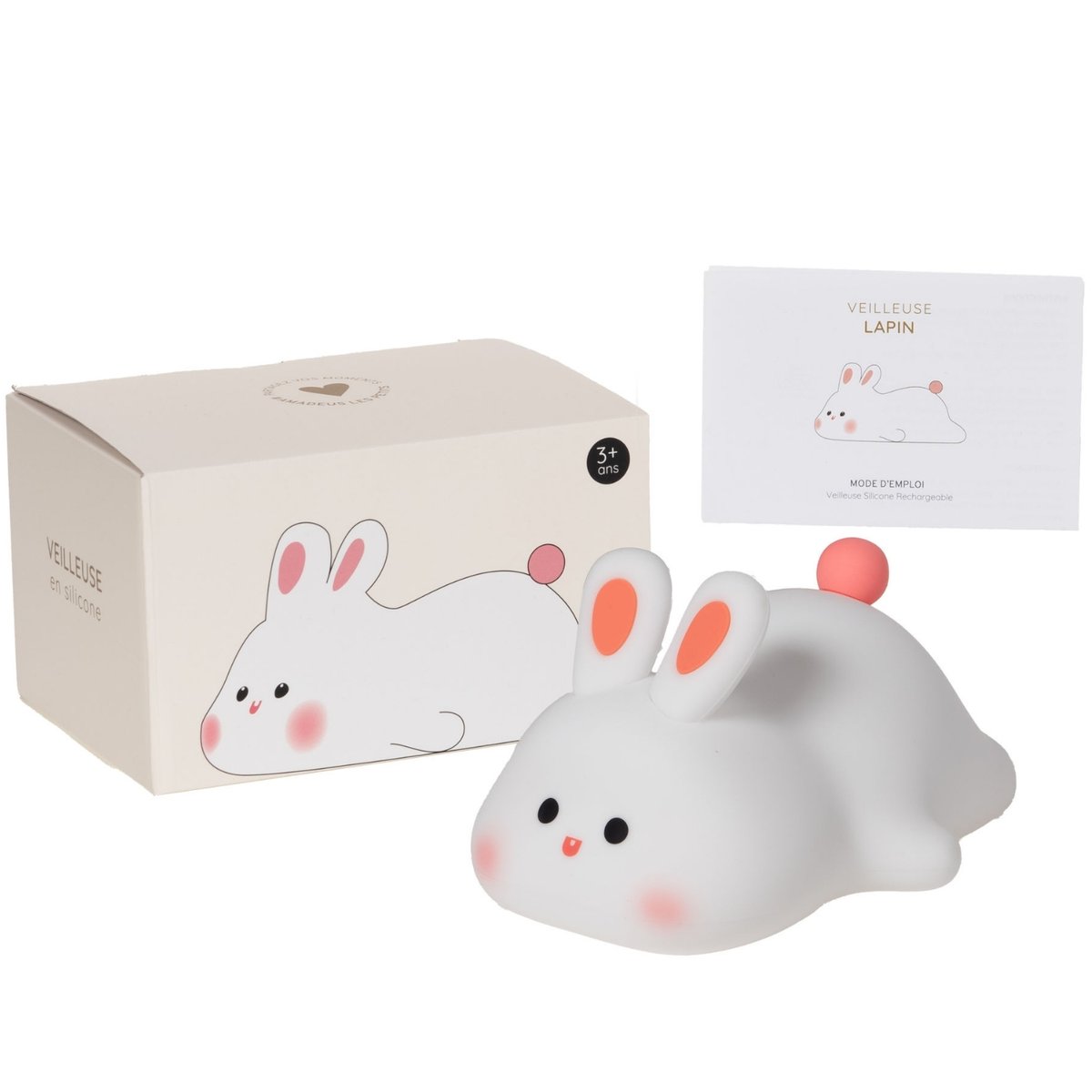 Veilleuse tactile blanc, AMADEUS LES PETITS