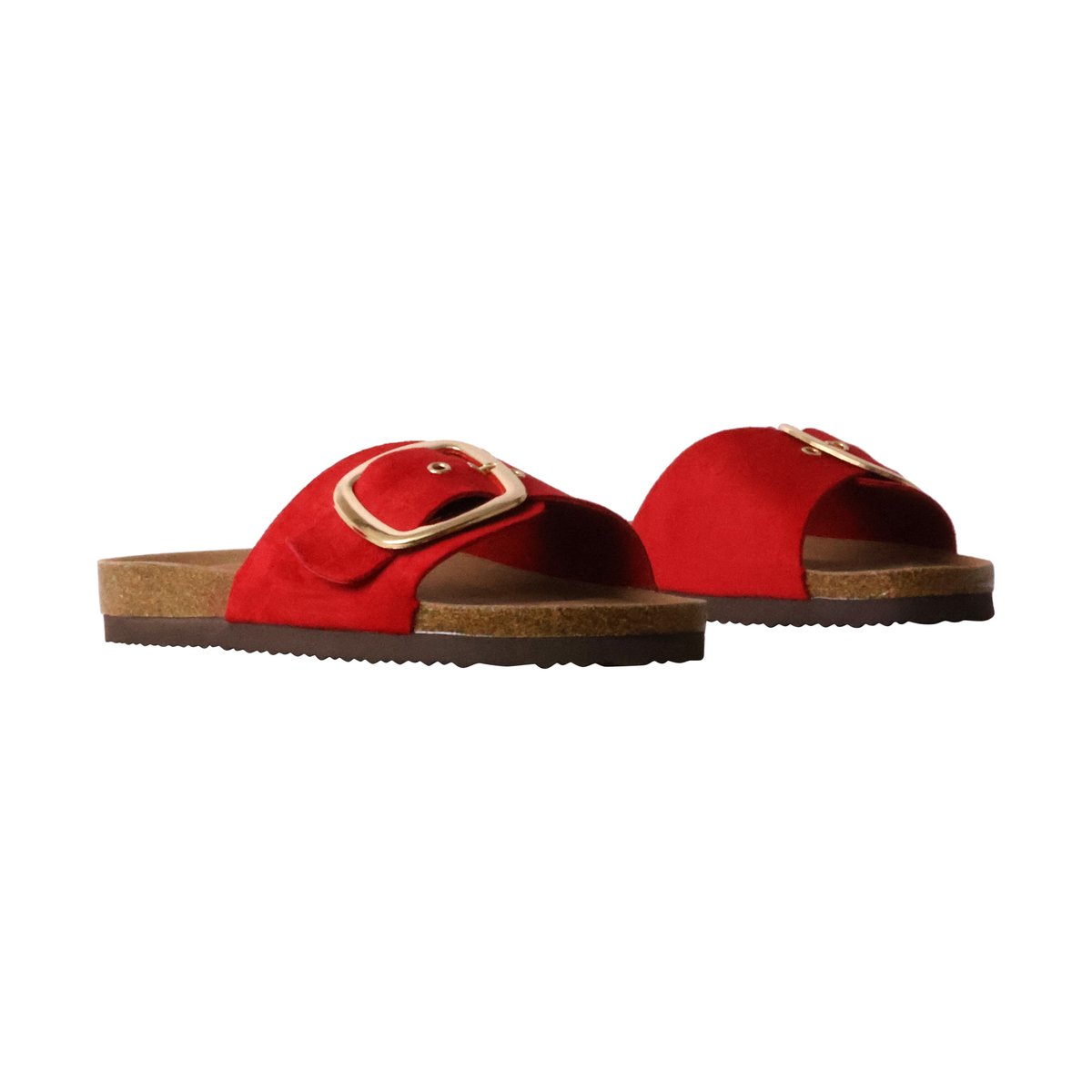 Mules à Enfiler Paris rouge, ENZA NUCCI