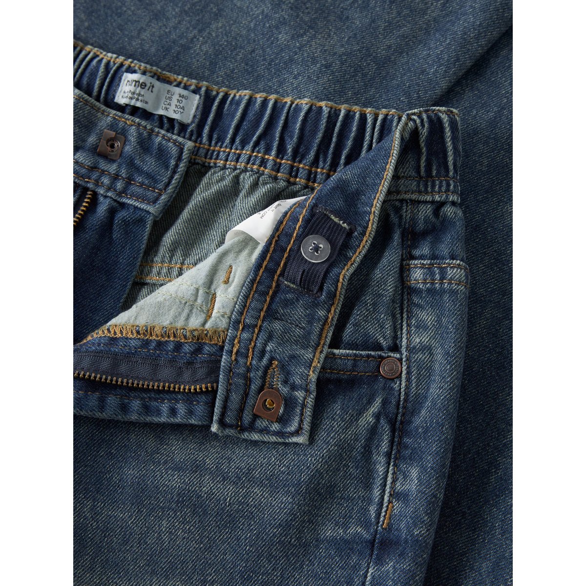 Jean bleu - dark blue denim1, NAME IT
