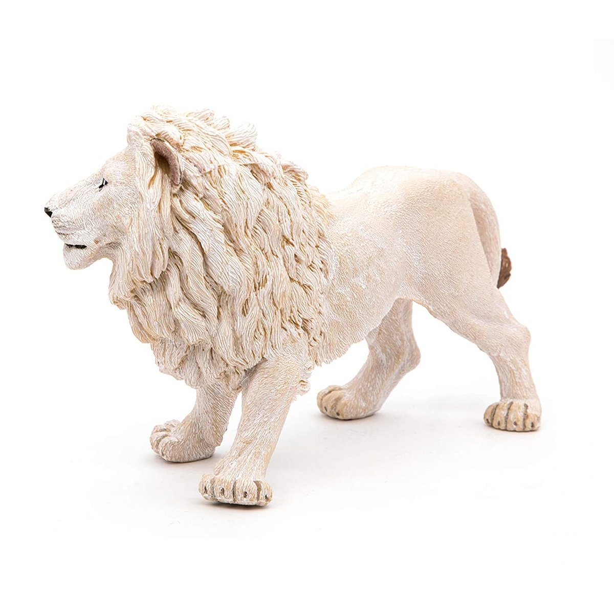 Figurine Lion blanc blanc, PAPO
