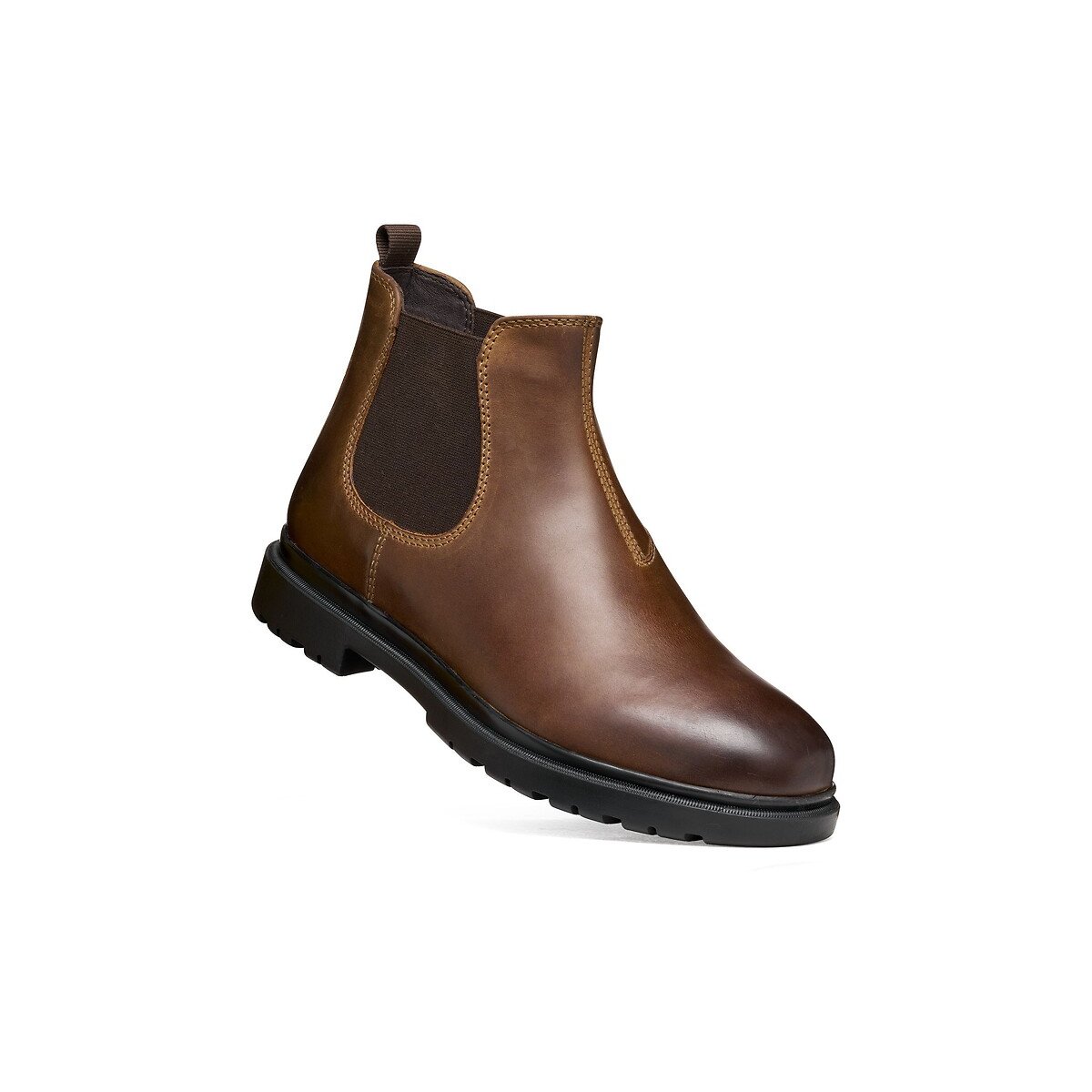 Botas Chelsea de piel ANDALO chocolate, GEOX