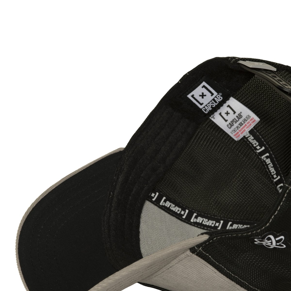Casquette trucker THUG noir/gris/blanc, CAPSLAB