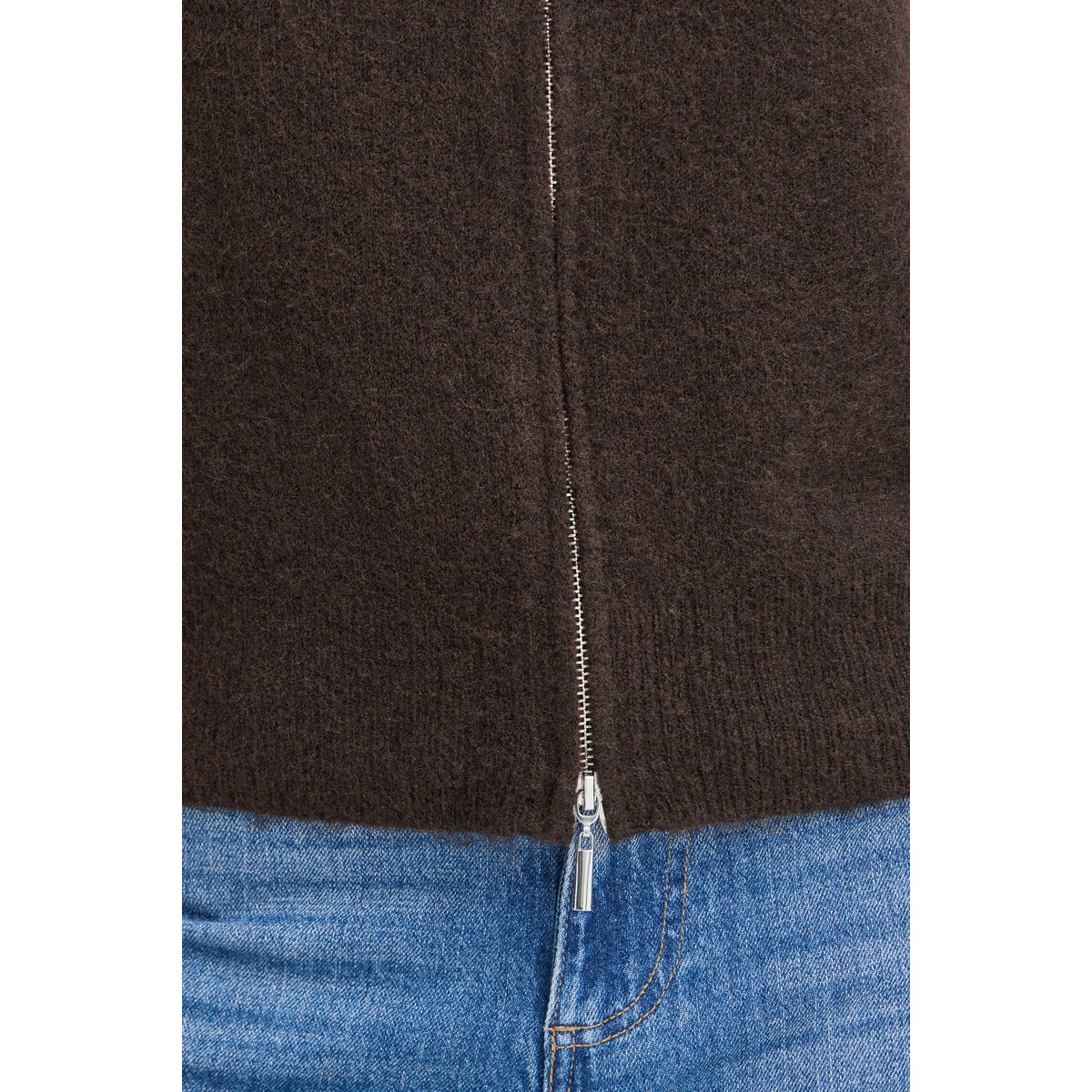 Sans manches marron java melange, B.YOUNG