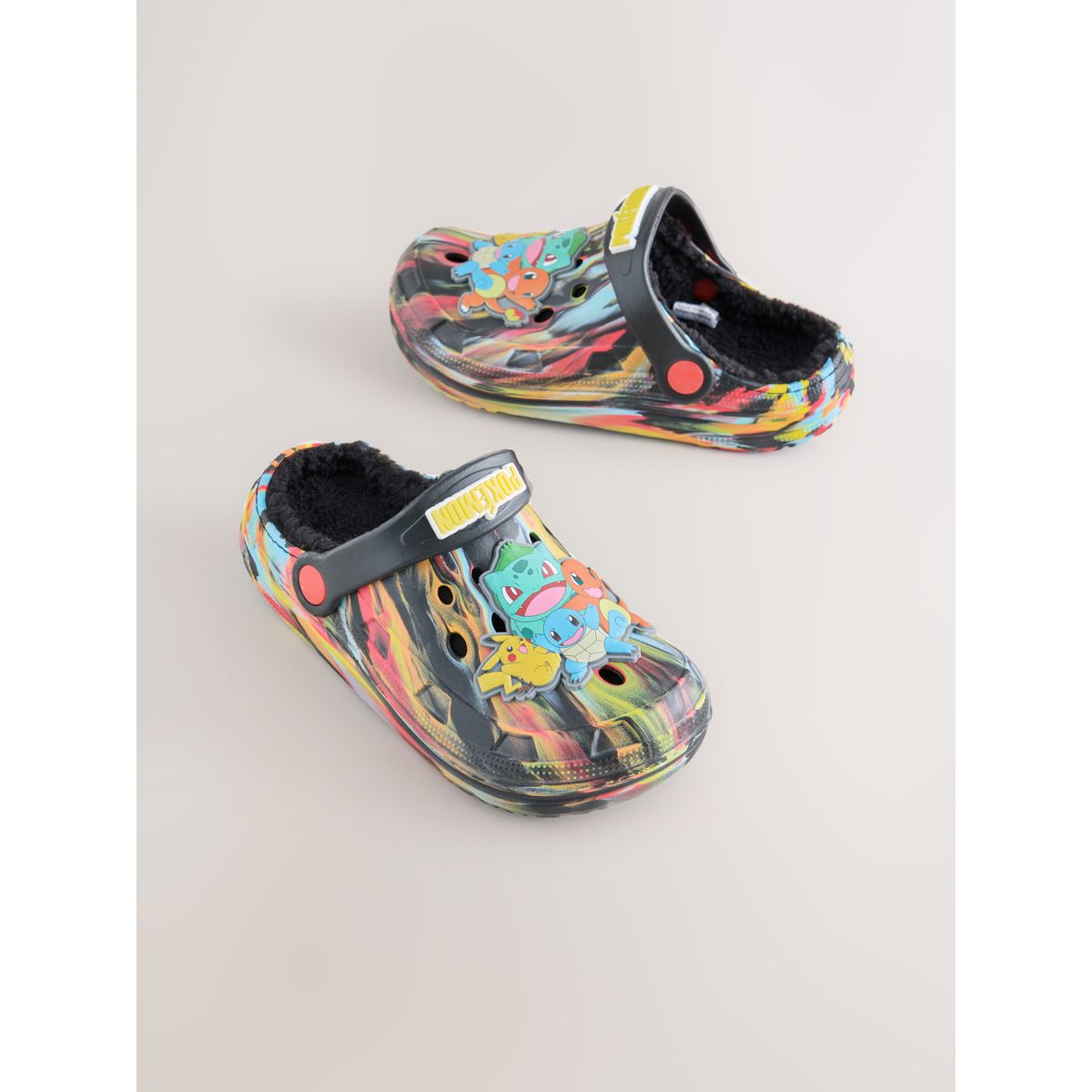 Chaussons sabots fourrés pokémon marbre, NEXT