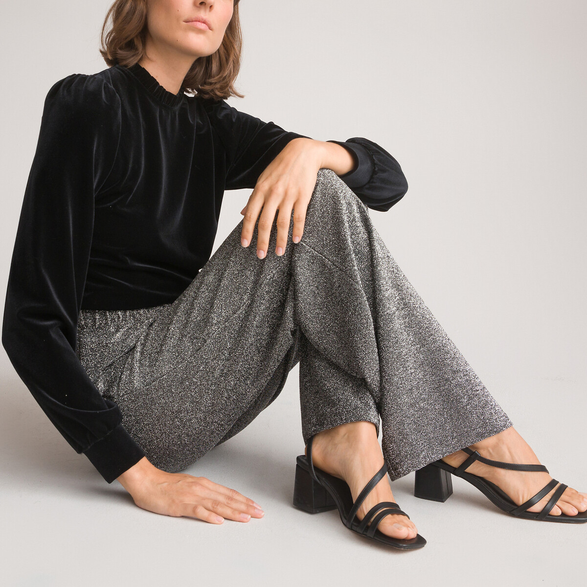 Pantalon en laine &eacute;paisse