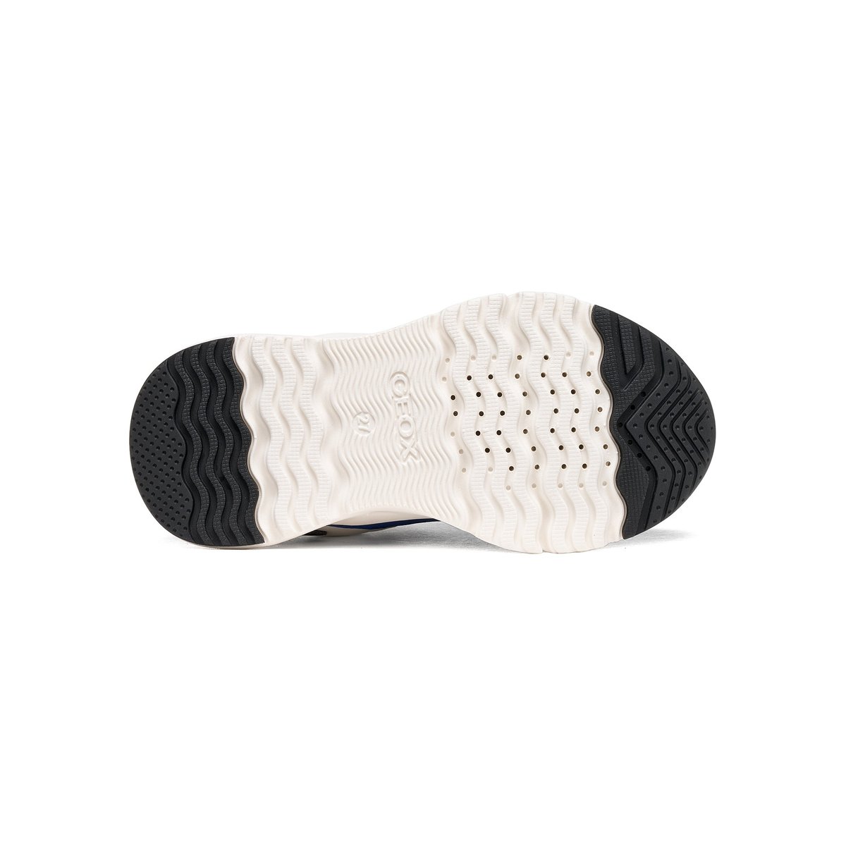 Baskets J LOFTUS bleu marine/blanc, GEOX