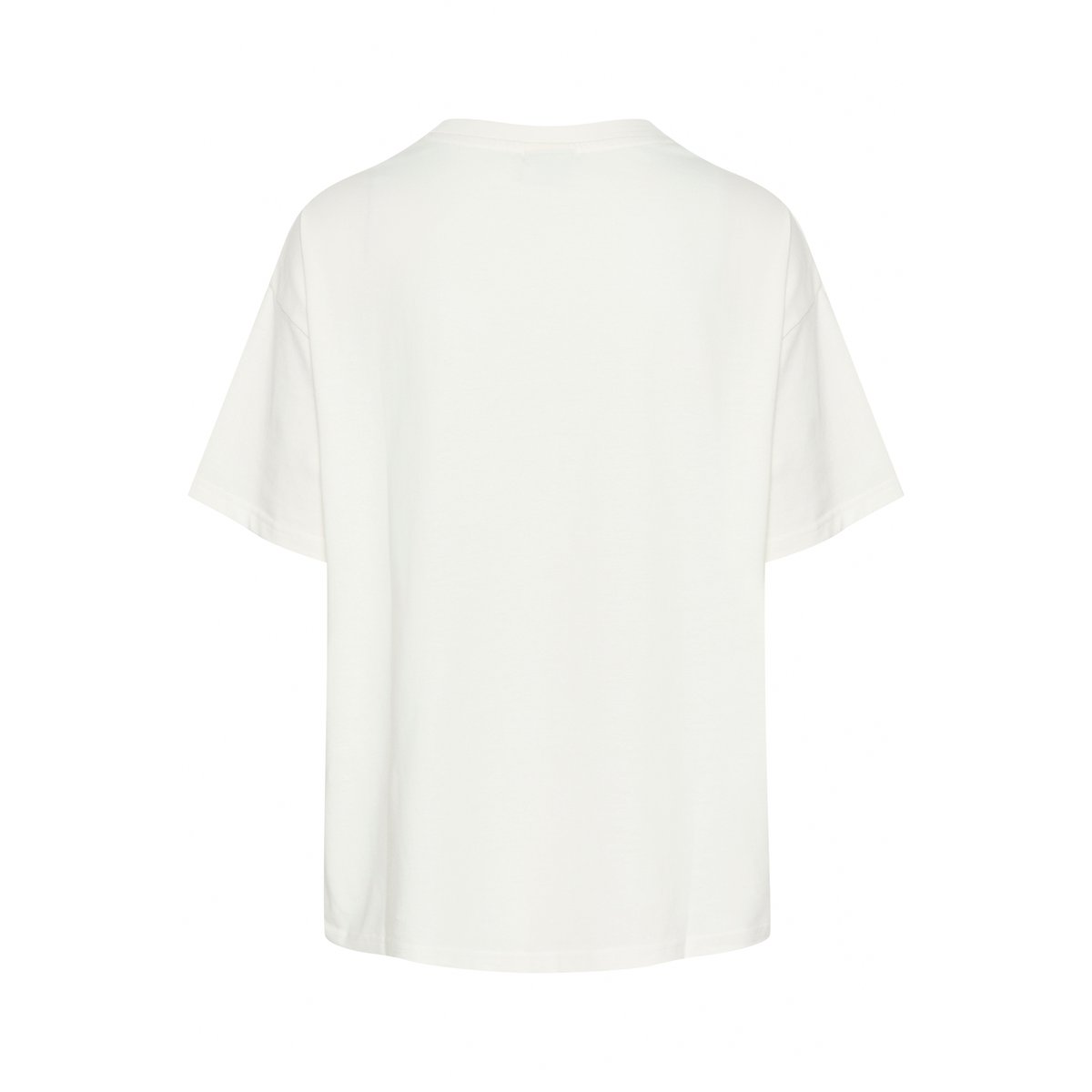 T-shirt blanc chalk, KAFFE