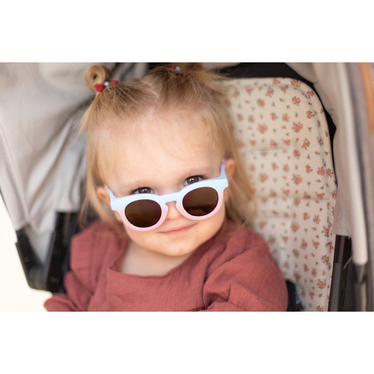 Lunettes de soleil enfant 9-24 mois arc-en-ciel givré, BEABA