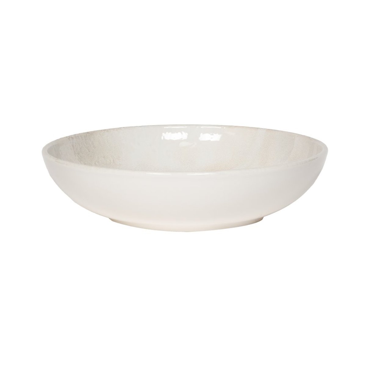 Saladier bas Mojave 28 cm - MOJAVE crème / ivoire, TABLE PASSION