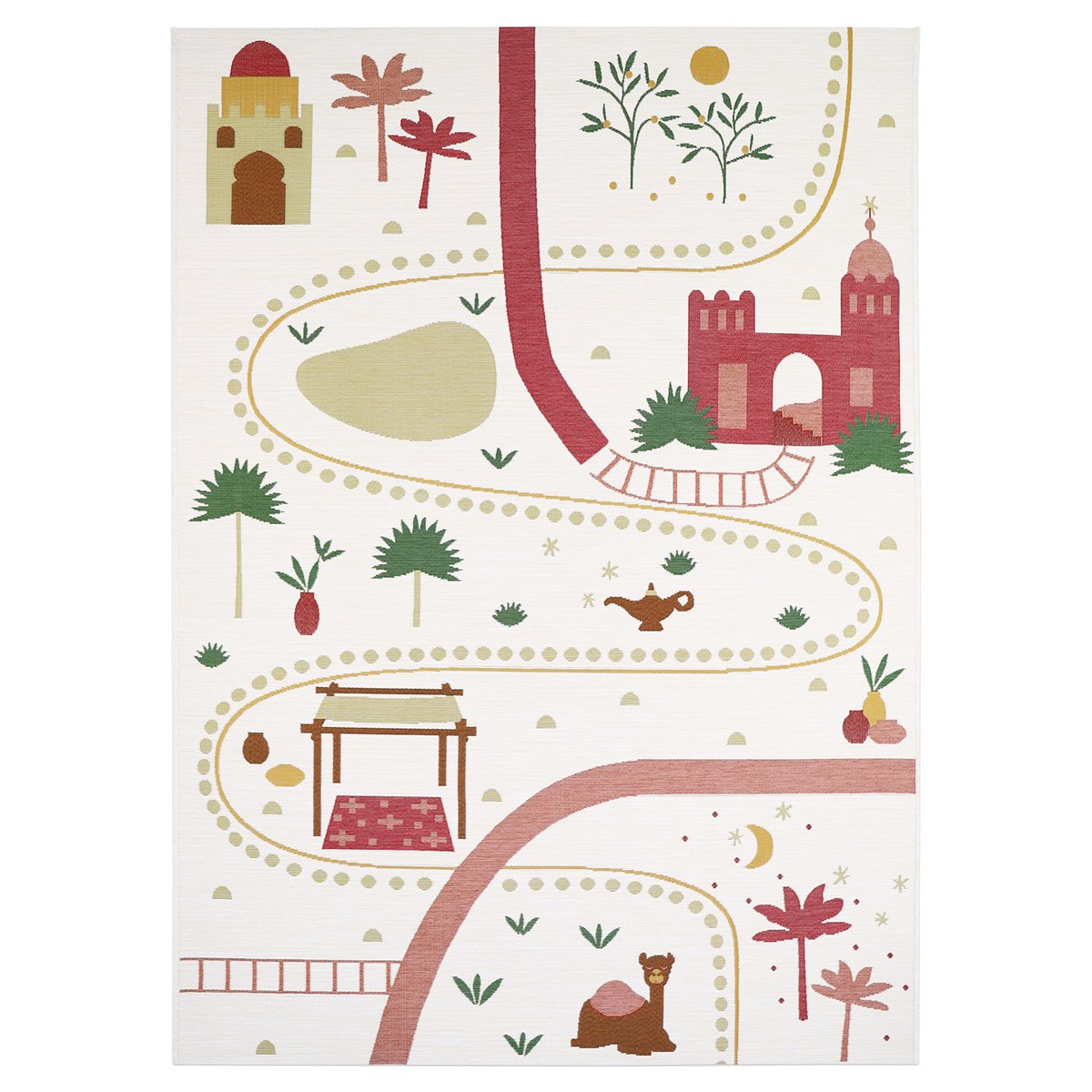 Tapis de jeu LITTLE MARRAKECH multi, NATTIOT