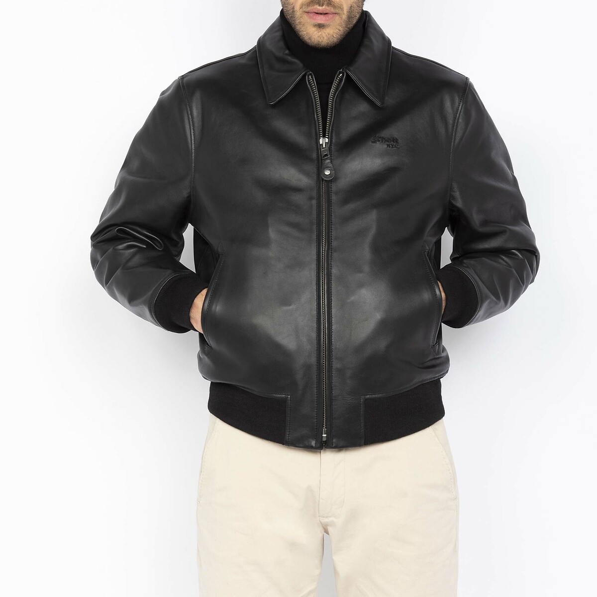Mid-Season Short Jacket black, SCHOTT
