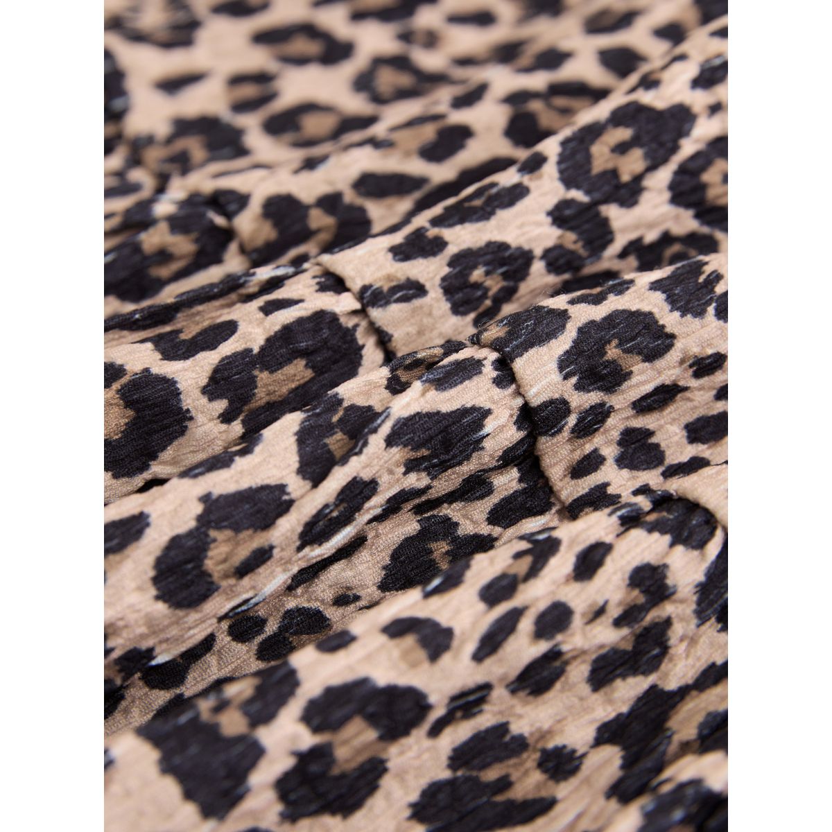 Robe d'été froissée à lanières animal, NEXT