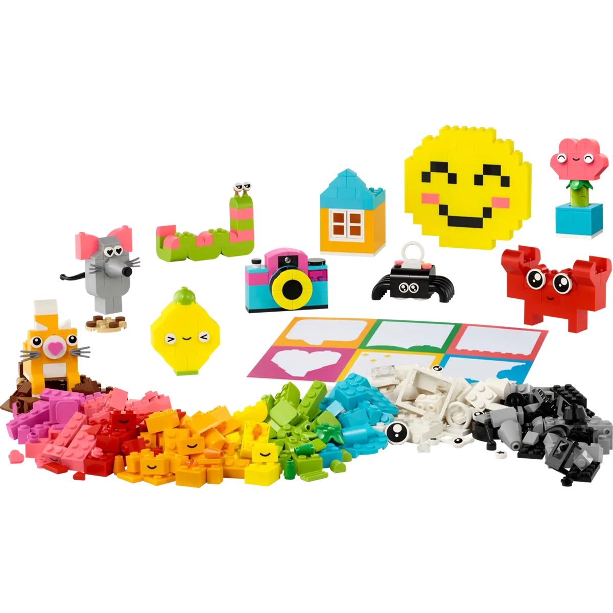 Classic La boîte créative du bonheur multicolore, LEGO