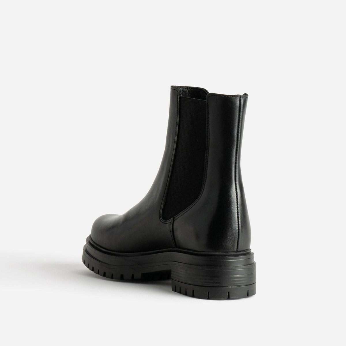 Boots en cuir DJEME noir, ERAM
