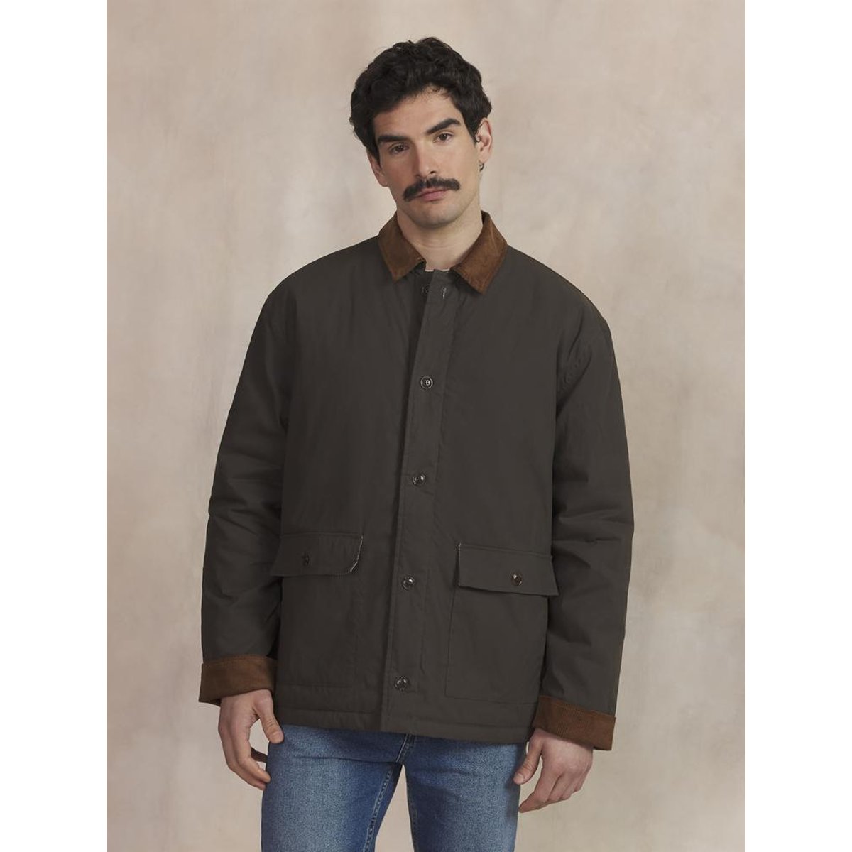 Blouson imperméable LYESSVES brun, TBS