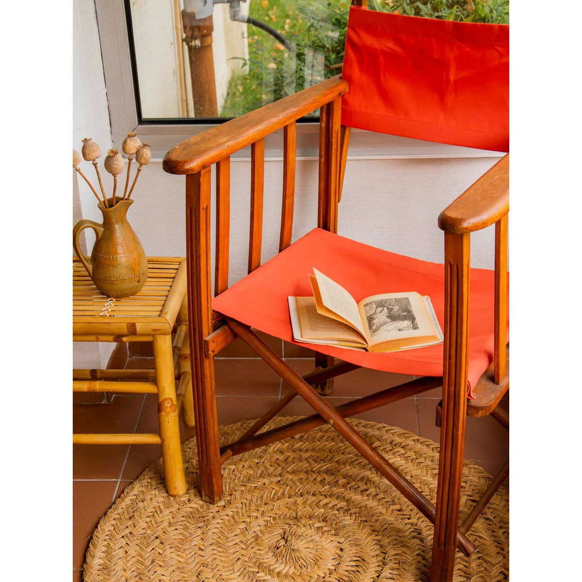 Fauteuil de lecture et de détente Ernest N°1622 - Bon état rouge, DEBONGOUT