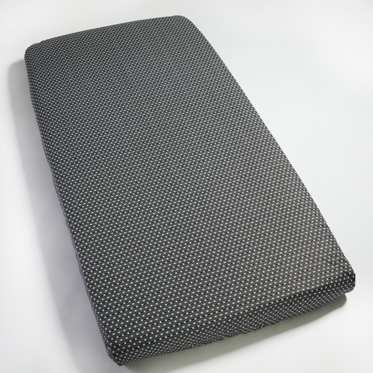 Drap housse Charles pour bébé noir, LES MATELAS DE MORPHEE