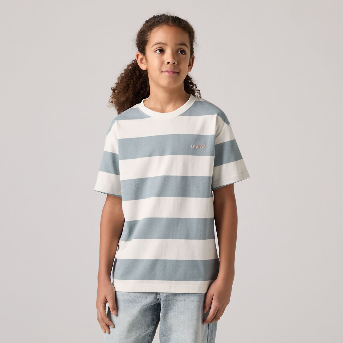 T-shirt manches courtes, rayé rayé vert, LEVI'S KIDS