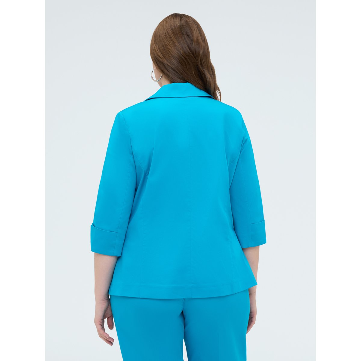 Blazer à revers light - blue, FIORELLA RUBINO