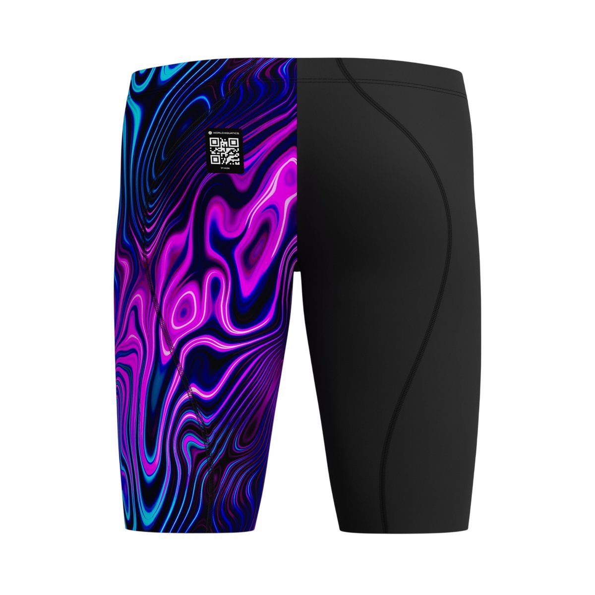 Jammer de natation motif/style dégradé FASTSKIN LZR IGNITE noir, SPEEDO