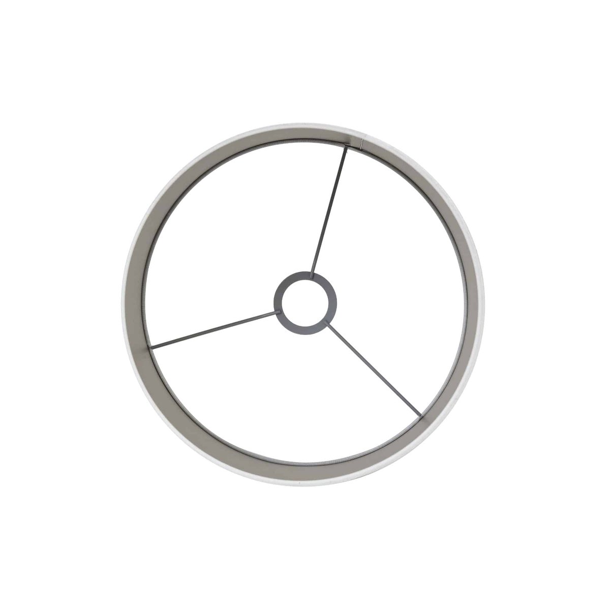 Abat-Jour Textiles SAVERNA blanc, LIGHT & LIVING 